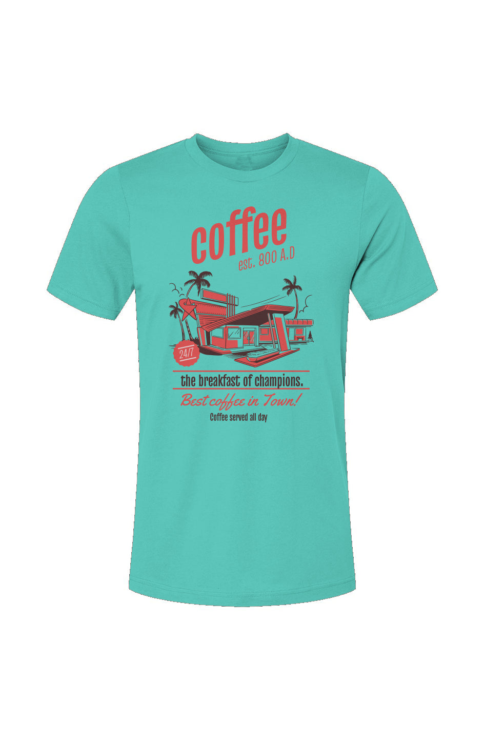 Unisex Jersey T-Shirt-Coffee