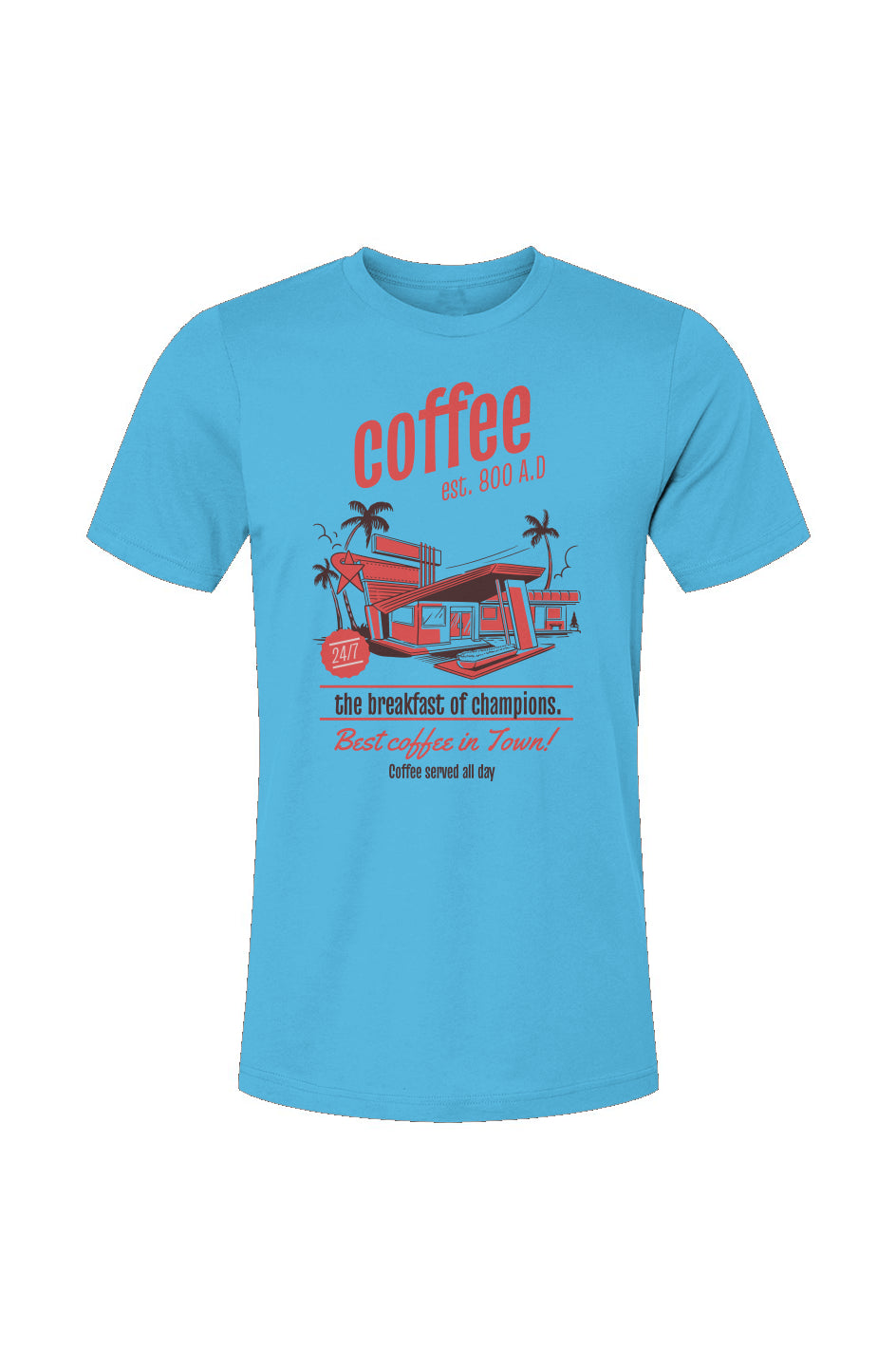 Unisex Jersey T-Shirt-Coffee
