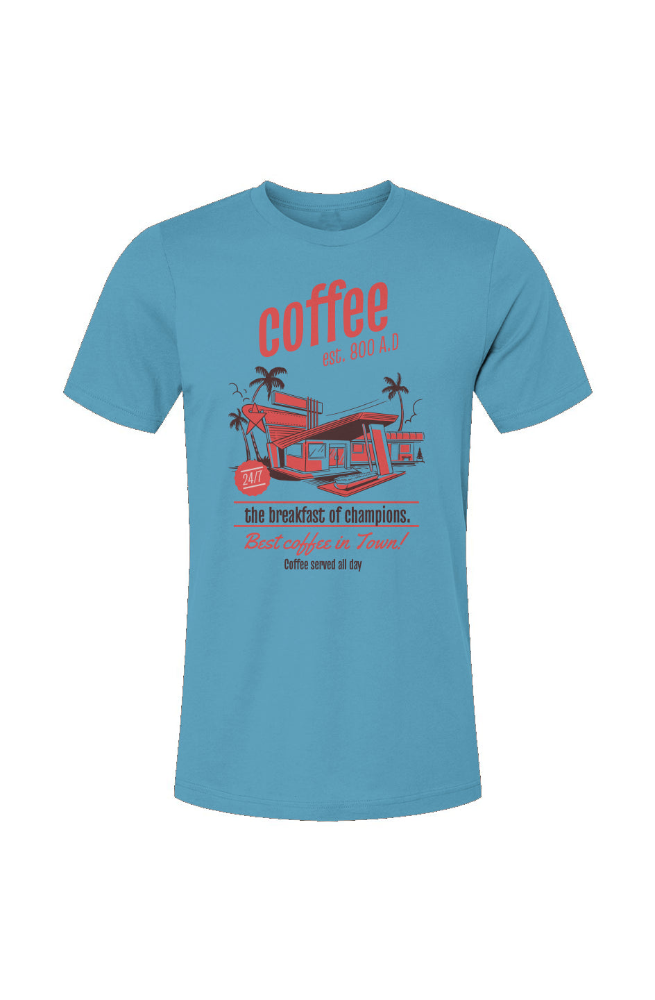 Unisex Jersey T-Shirt-Coffee