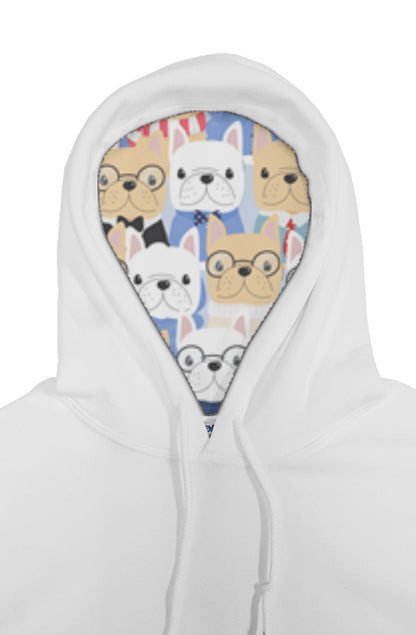 gildan pullover hoody-French Bulldog