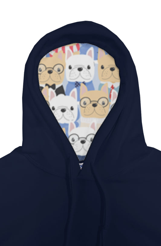 gildan pullover hoody-French Bulldog