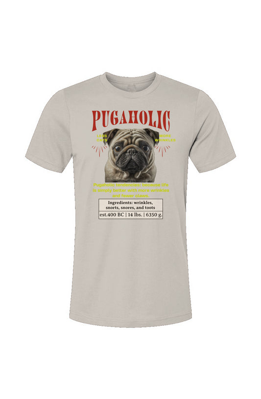 Unisex Jersey T-Shirt-Pugaholic