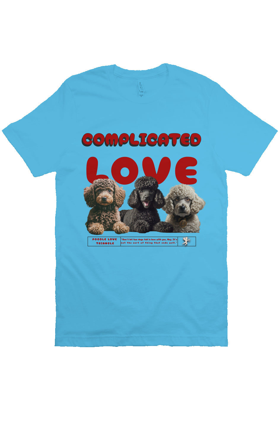 Bella Canvas T Shirt-Poodle Love