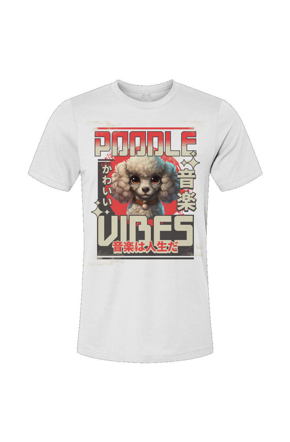 Unisex Jersey T-Shirt-Vibes Poodle