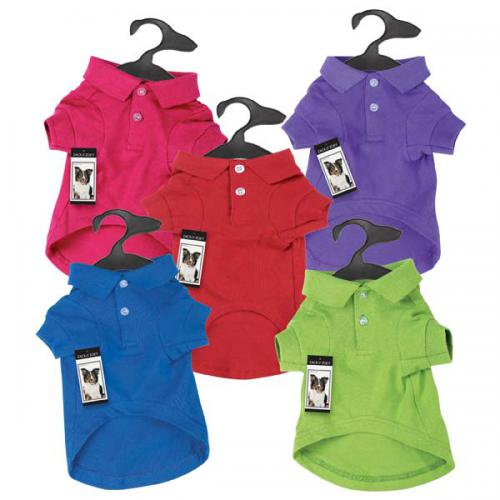 Zack & Zoey Polo Shirt - Hipster Pugs Dog Duds