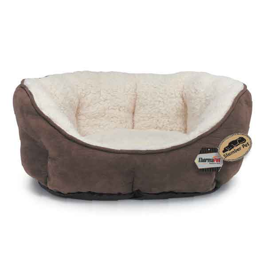 SP ThermaPet Boster Bed 34In - Hipster Pugs Dog Duds