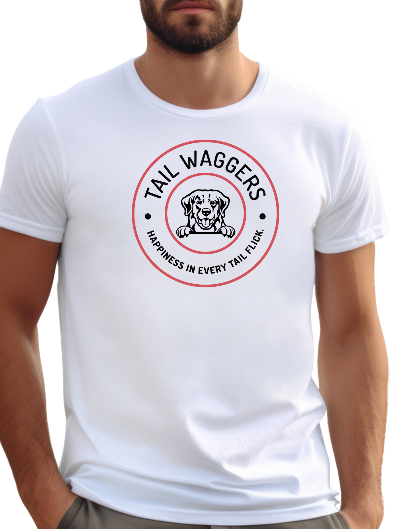 Unisex Jersey T-Shirt-Tail Wagger